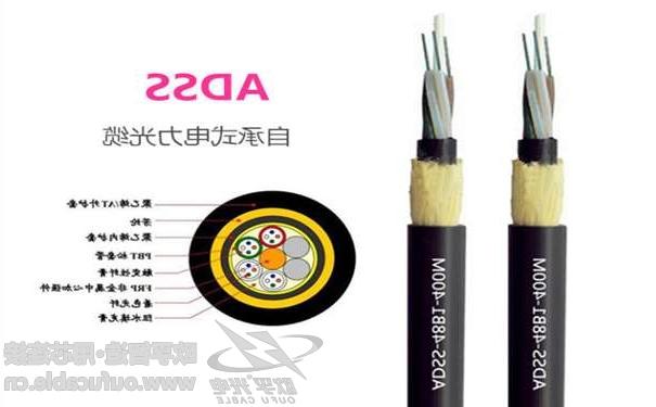 扬州市欧孚24芯ADSS光缆厂家价格批发 国标光缆-质量保证